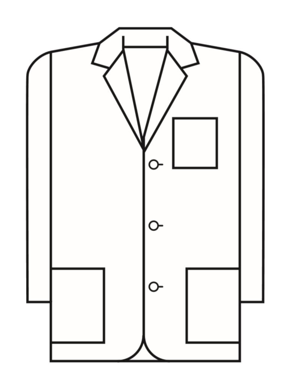 Men's Three-Pocket 30" Consultation Lab Coat