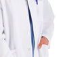 Men's Three-Pocket 38" Full-Length Lab Coat