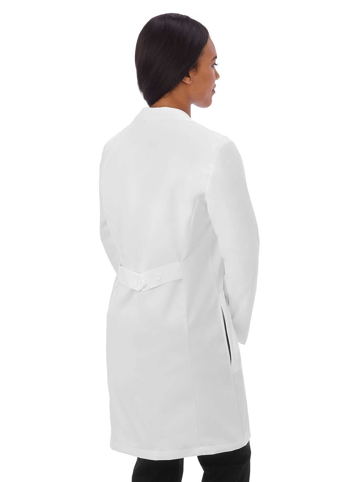 Women's Five-Pocket 37" Full-Length Lab Coat
