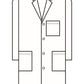 Unisex Classic 40" Lab Coat