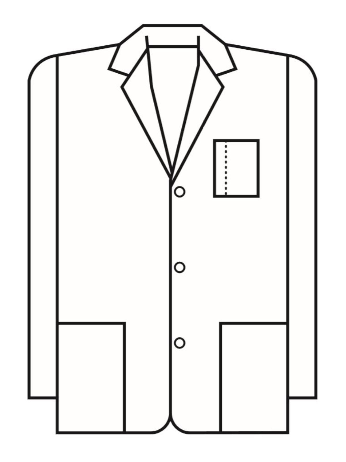 Unisex  Seven-Pocket 30" Consultation Lab Coat