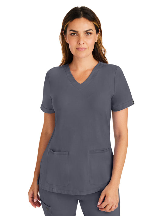 2 Pocket Detailed Piping Scrub Top