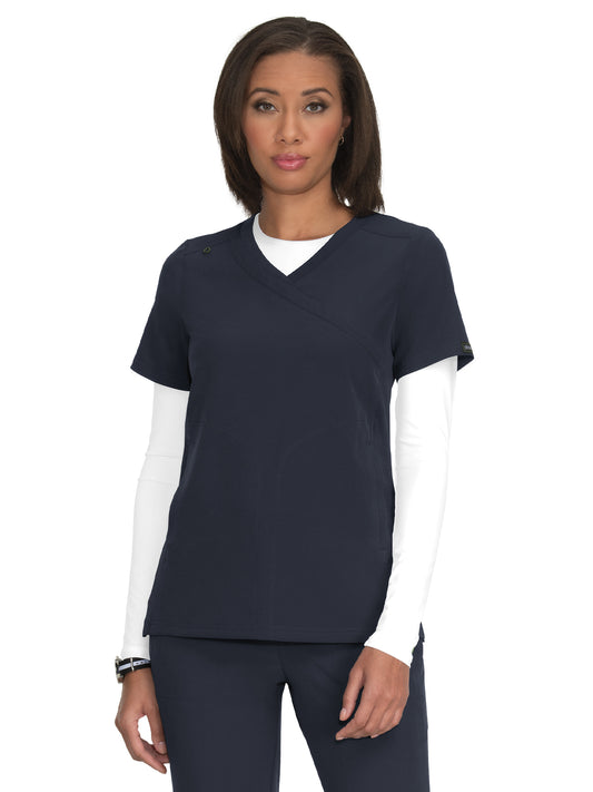 Women's Eco-Friendly V-Neck Scrub Top