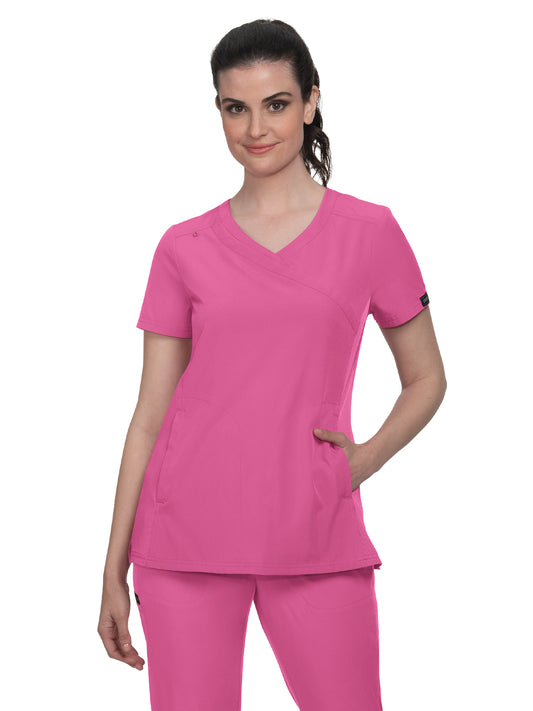 Women's Eco-Friendly V-Neck Scrub Top