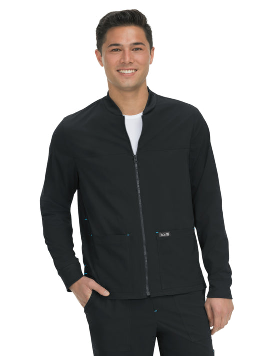 Men's Rib Collar Hayden Scrub Jacket