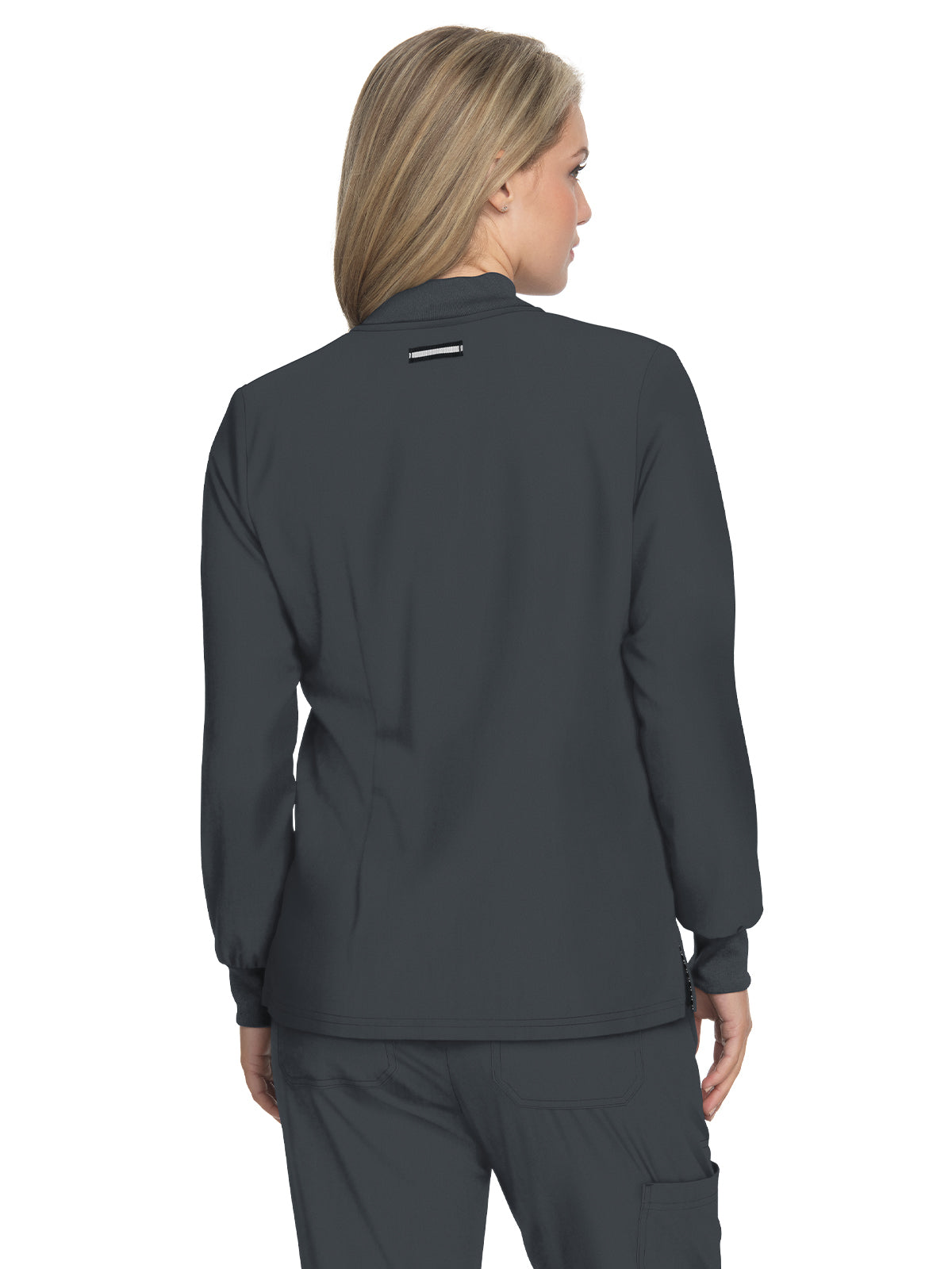 Women's Zipper Front Scrub Jacket