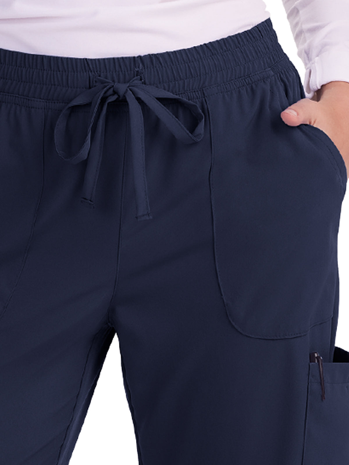 Women's Drawstring Elastic Adjustable Cinch Dunia Scrub Pant