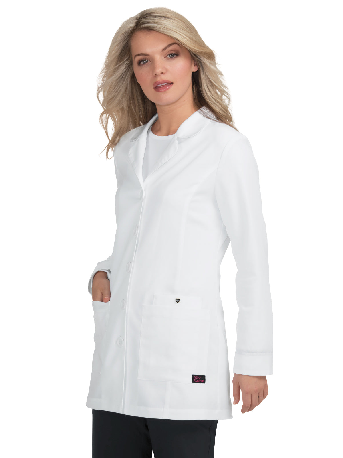 Women's Three-Pocket 32" Marigold Lab Coat