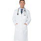 Men's Three-Pocket 43.5" Full-Length Lab Coat
