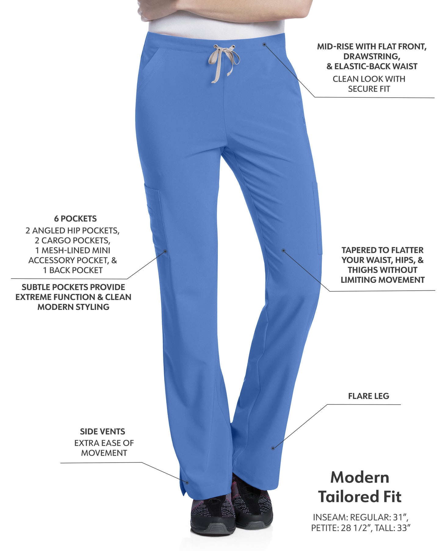 Women's Breathable Fabric Pant