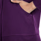Women's Mandarin Collar Scrub Jacket