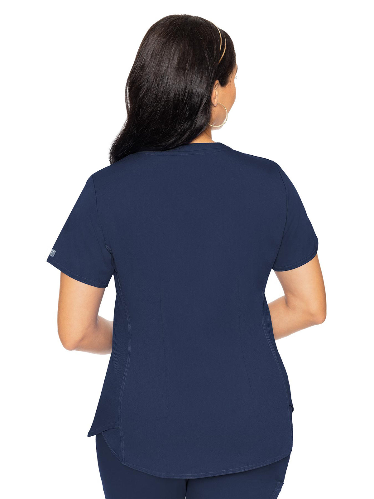 Women's V-Neck Shirttail Top