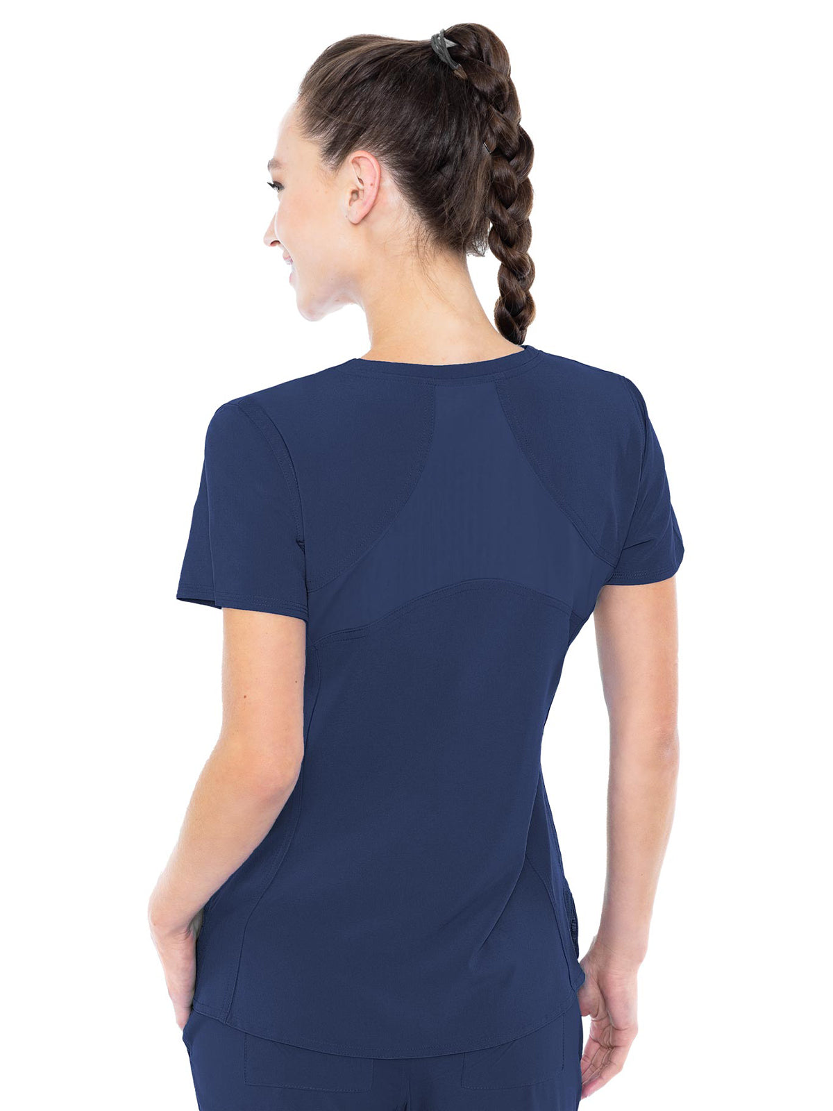 Women's Racerback Knit Panel Top