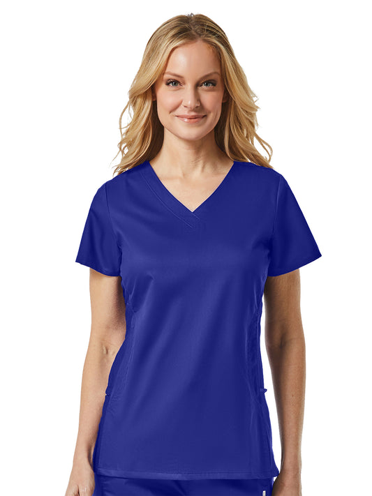 Women's Sporty Mesh Panel Top