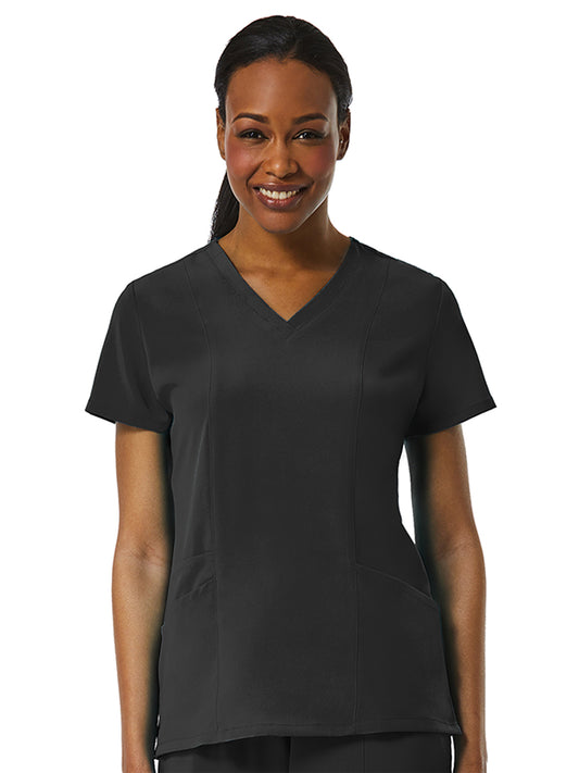 Women's 3-Panel V-Neck Top