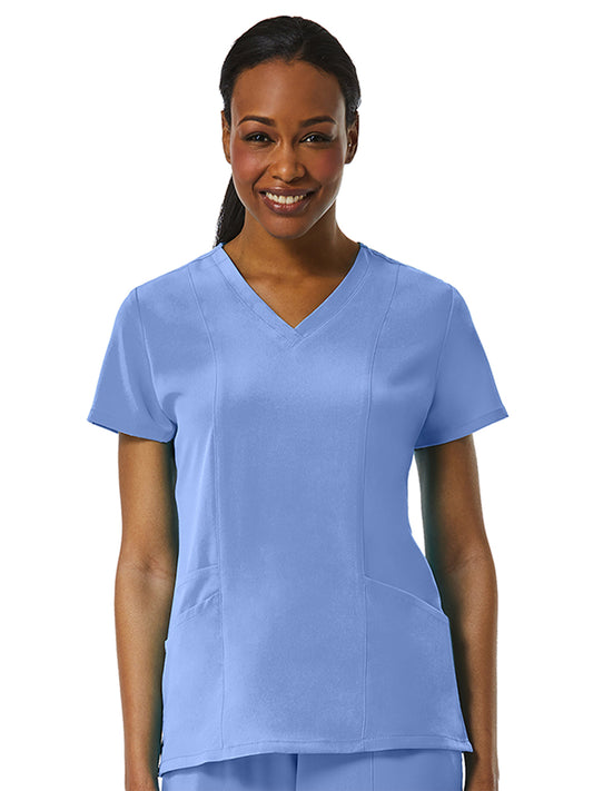 Women's 3-Panel V-Neck Top