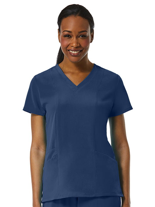 Women's 3-Panel V-Neck Top