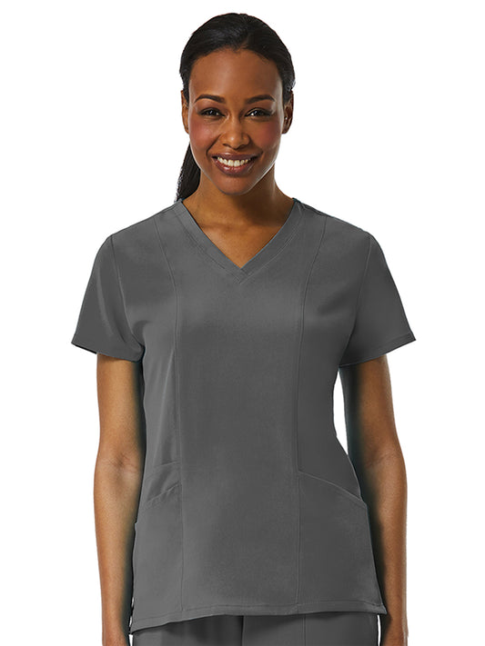 Women's 3-Panel V-Neck Top