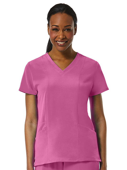 Women's 3-Panel V-Neck Top