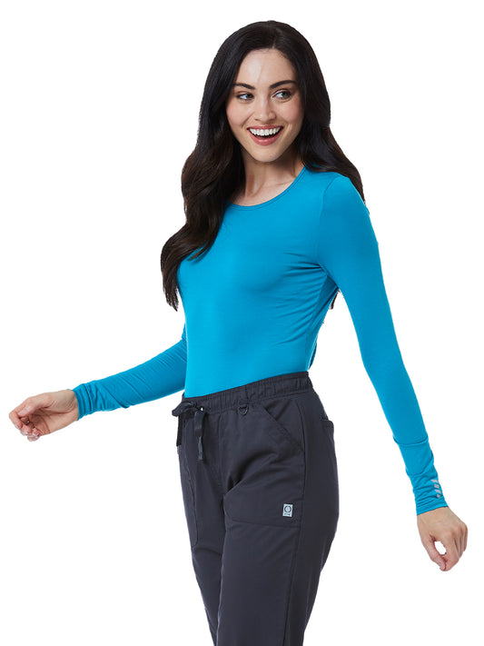 COOLMAX Long Sleeve Under Scrub Tee