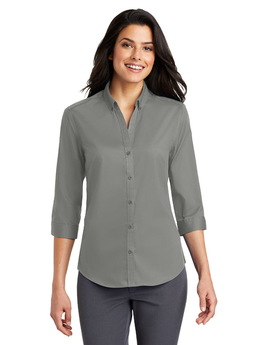 Women's 3/4 Sleeve Twill Shirt