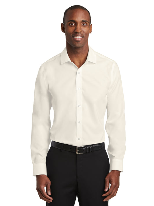 Unisex Slim Fit Pinpoint Oxford Non-Iron Shirt