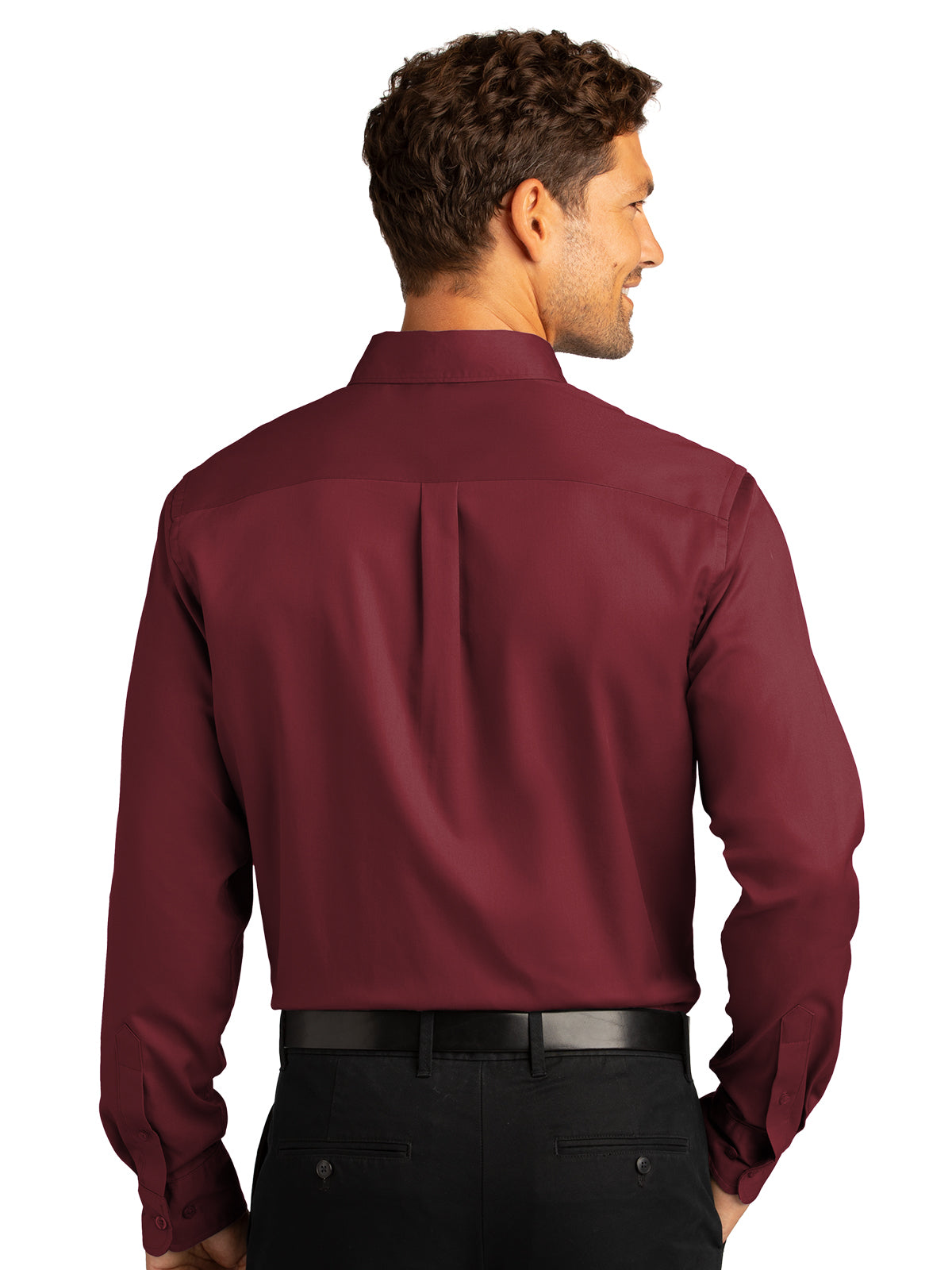 Long Sleeve Button Up Performance Shirt
