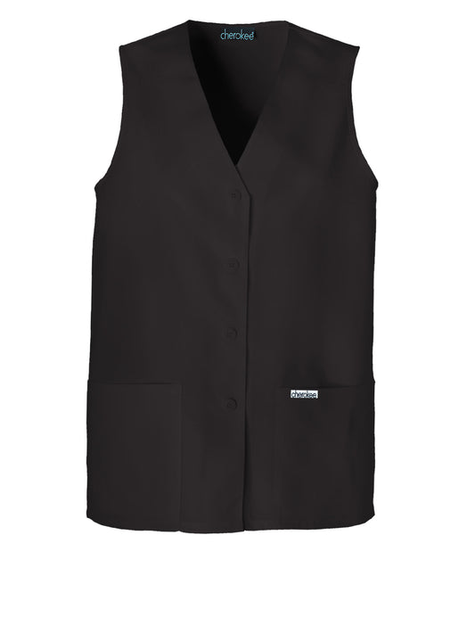 Sporty Button Front Styled Vest
