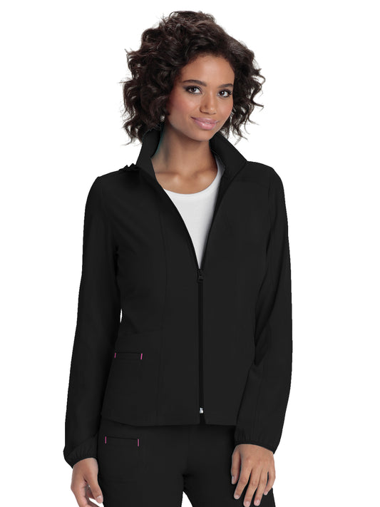 Women's Zip Front Warm-Up Jacket