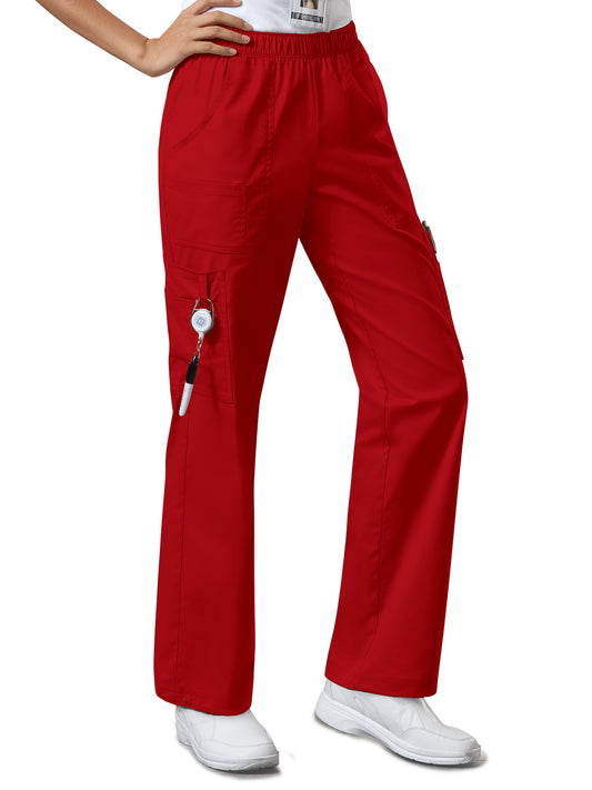 Mid Rise Pull-On Cargo Pant