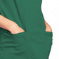 Women's 3-Pocket Mock Wrap Scrub Top