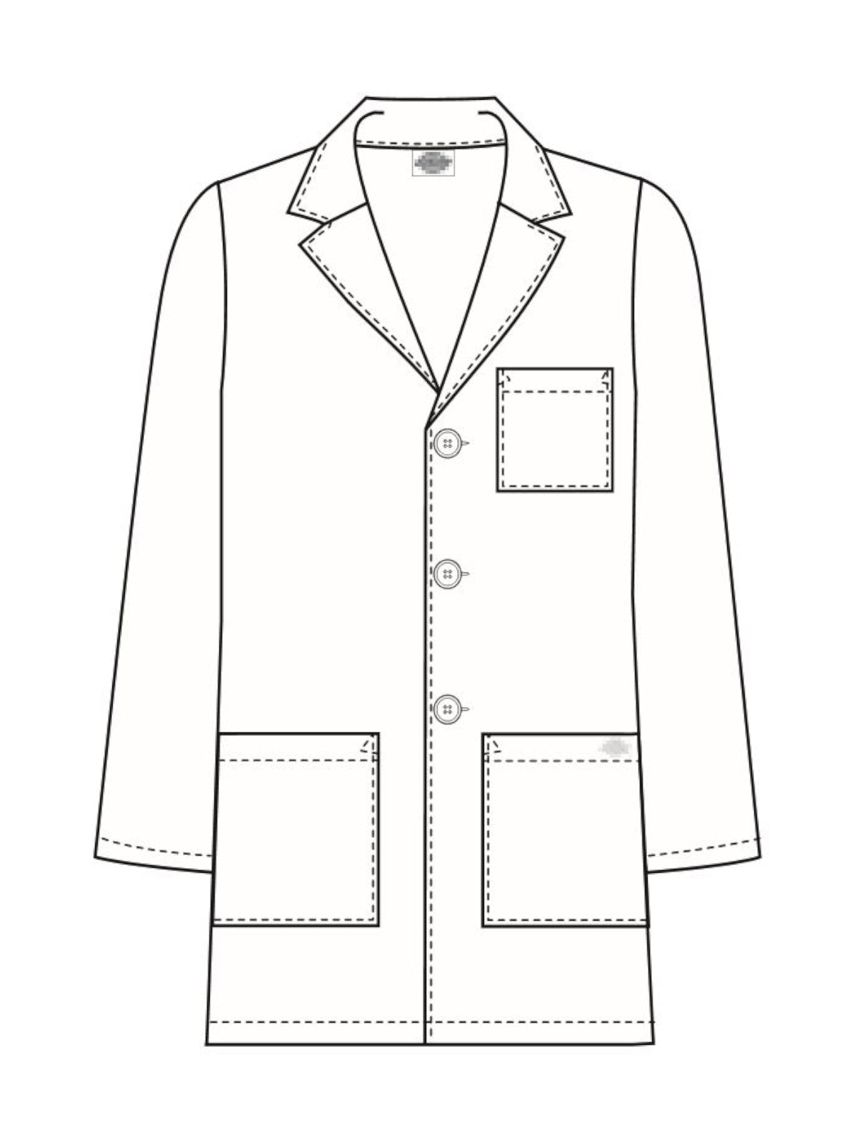 31" Men's Consultation Lab Coat