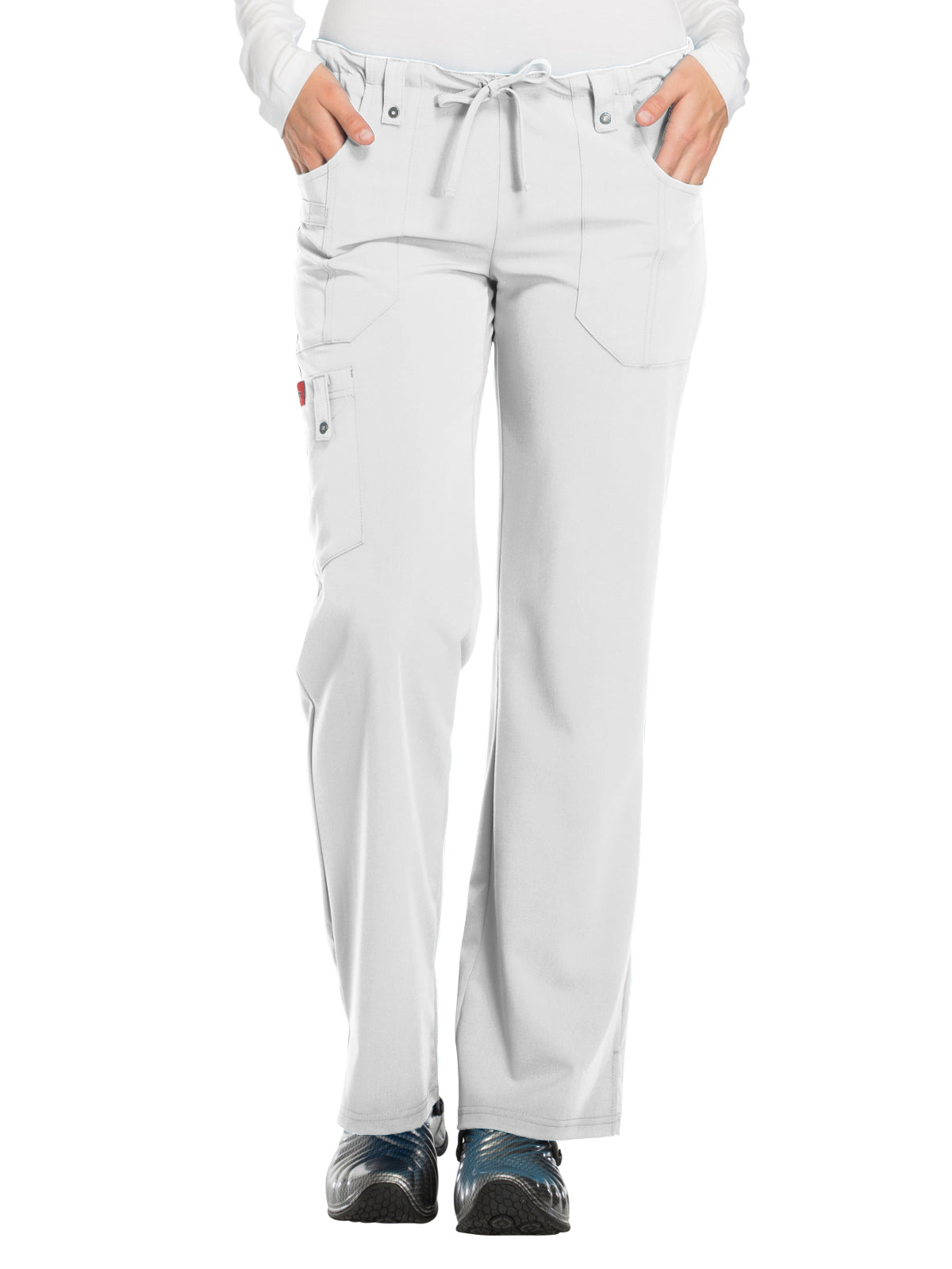 Women's Mid Rise Drawstring Cargo Pant