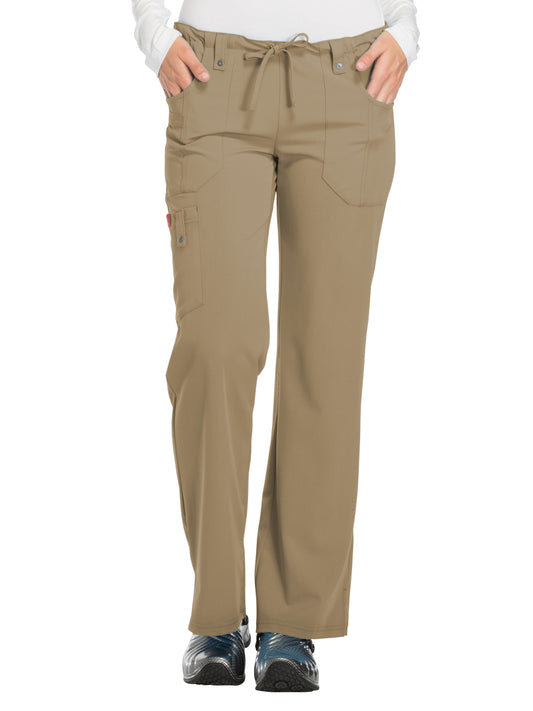 Women's Mid Rise Drawstring Cargo Pant