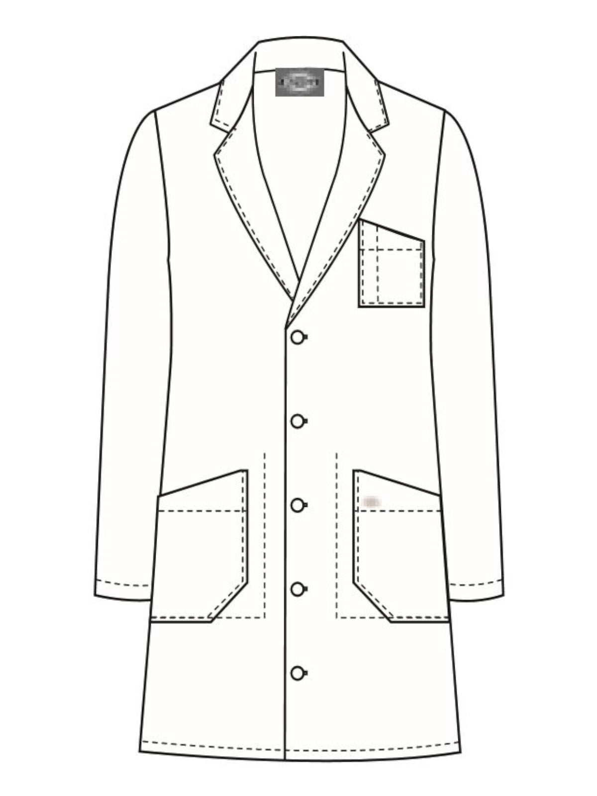 Unisex 37" Lab Coat