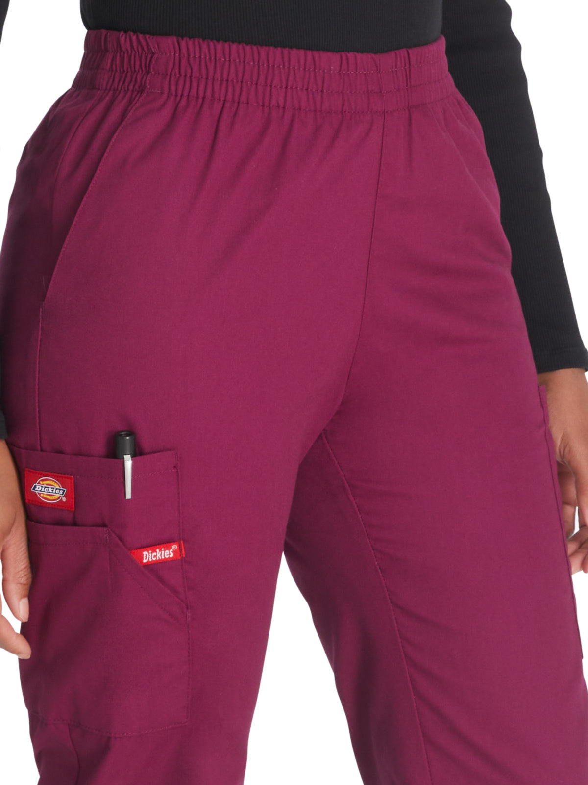 Women's Natural Rise Tapered Leg Pull-On Pant