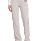 Mid Rise Straight Leg Comfort Knit Waistband Pull-on Pant