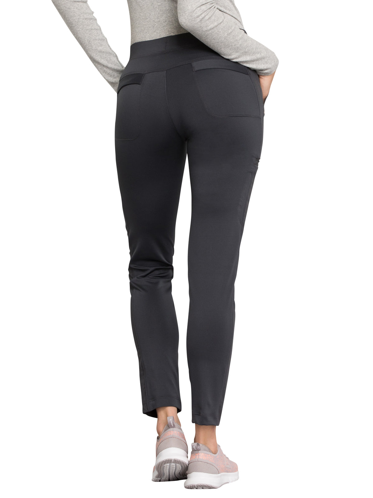 Women's Mid Rise Tapered Leg Drawstring Pant