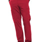 Zip Fly Button Closure Tapered Leg Pant