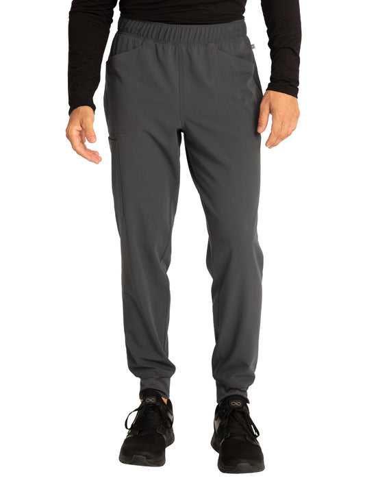 Men's Mid Rise Pull-on Elastic Waistband Jogger