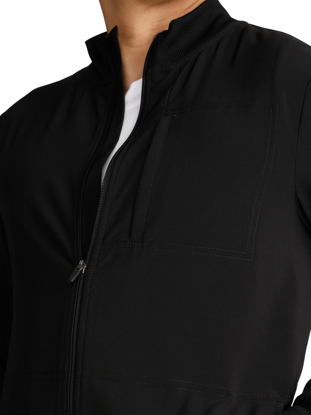 Men's 3-Pocket Zip Front Jacket