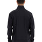 Men's Stand Up Collar Zip Front Scrub Jacket