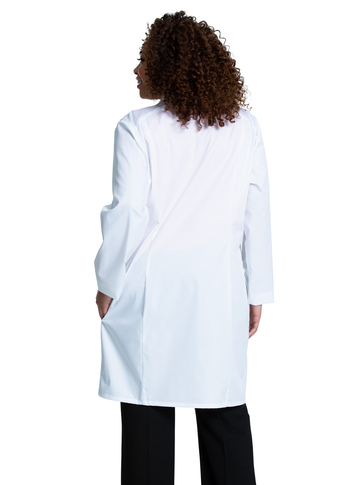 Women's Three-Pocket 37" Full-Length Lab Coat