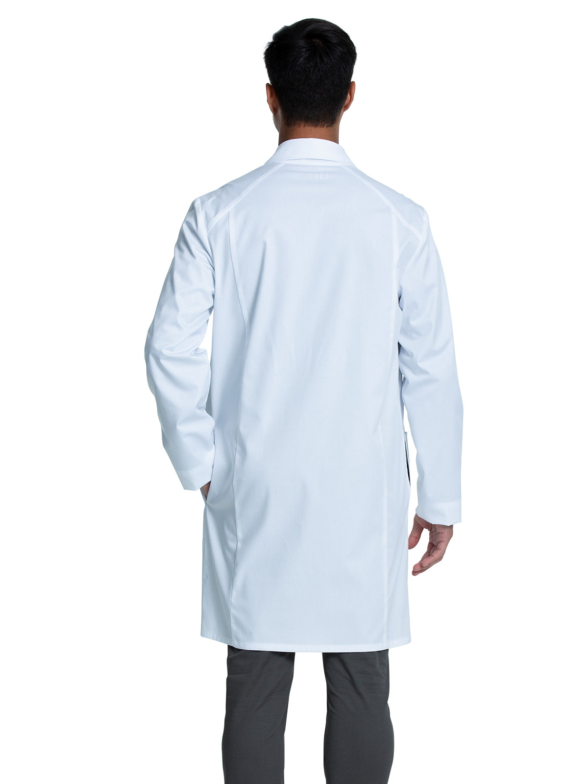 Unisex Three-Pocket 38" Full-Length Lab Coat