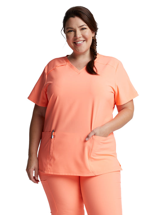 Women's V-Neck Scrub Top