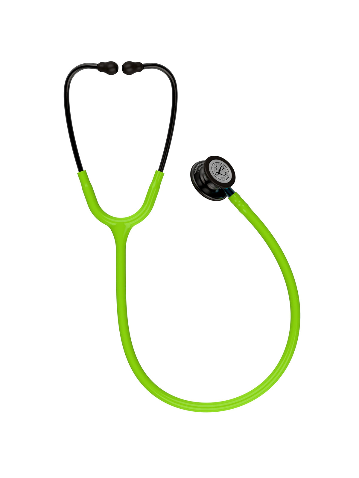 Classic III Monitoring Stethoscope - Lime Green with Smoke Finish