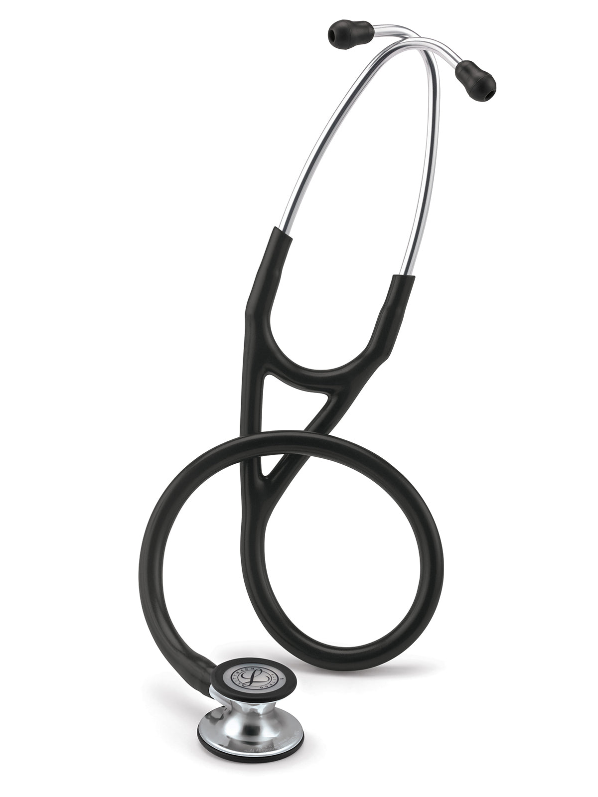 Cardiology IV™ Diagnostic Stethoscope - Black with Mirror Finish