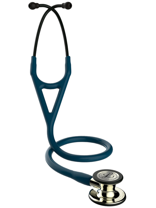 Cardiology IV™ Diagnostic Stethoscope - Caribbean Blue with Champagne Finish