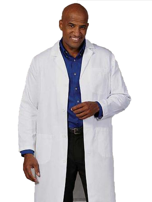 Men's Three-Pocket 41" Full-Length Lab Coat