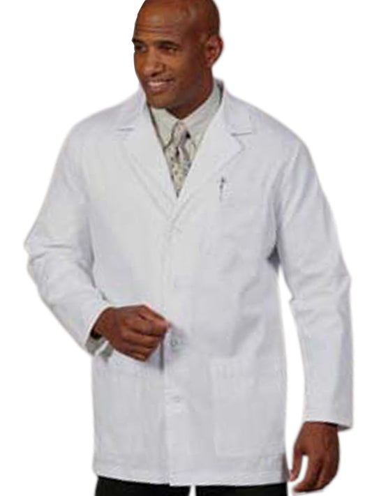 Men's Three-Pocket 34" Mid-Length Lab Coat